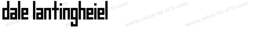 Dale LanTingHeiEL(40)字体转换